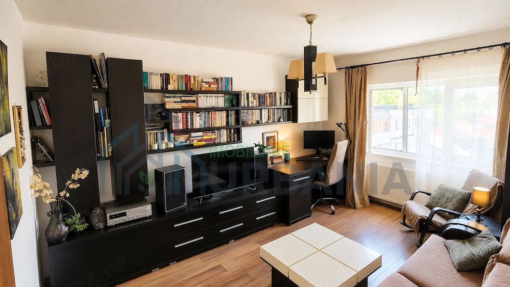Apartament 3 camere decomandat, Frumoasa, 71 mp, 2 băi, mobilat, utilat, boxă - Poză 2