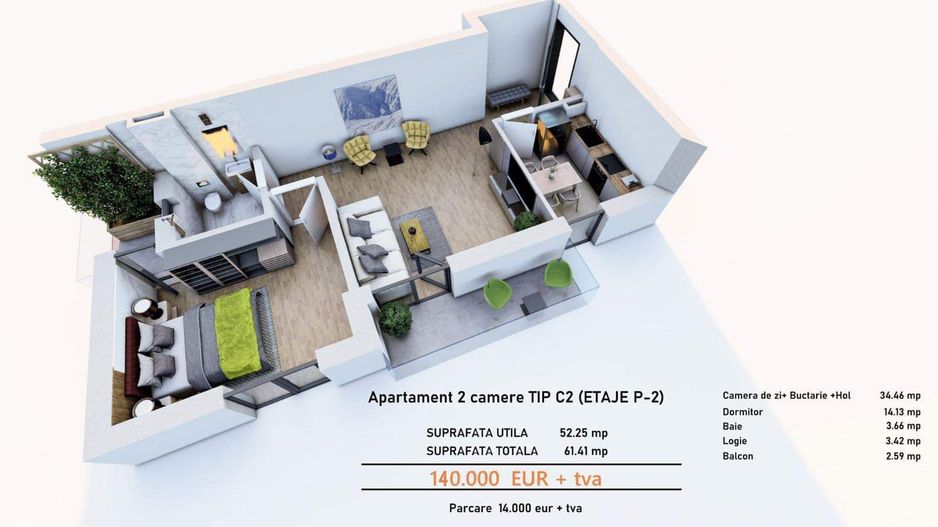 Apartament Modern cu 2 Camere în Mihai Bravu, Vitan - Construcție 2024 - Poză 6