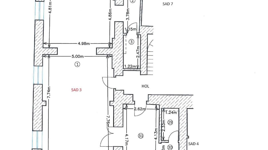 Saptii de birouri Ultracentral supraf. de la 28pana la940 mp - Poză 2