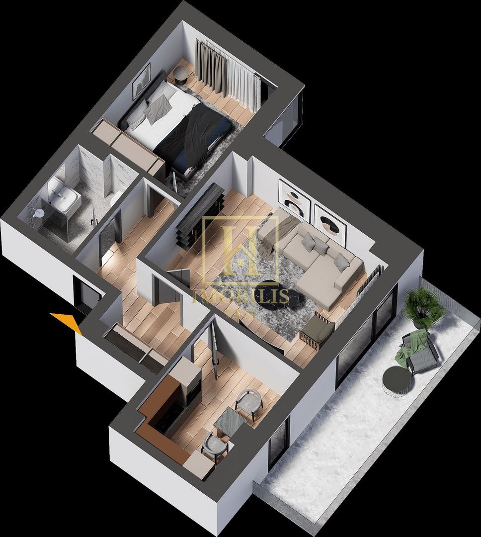 Promo! Apartament NOU 2 camere 68 mp + loc de parcare Cug 138800 euro - Poză 6