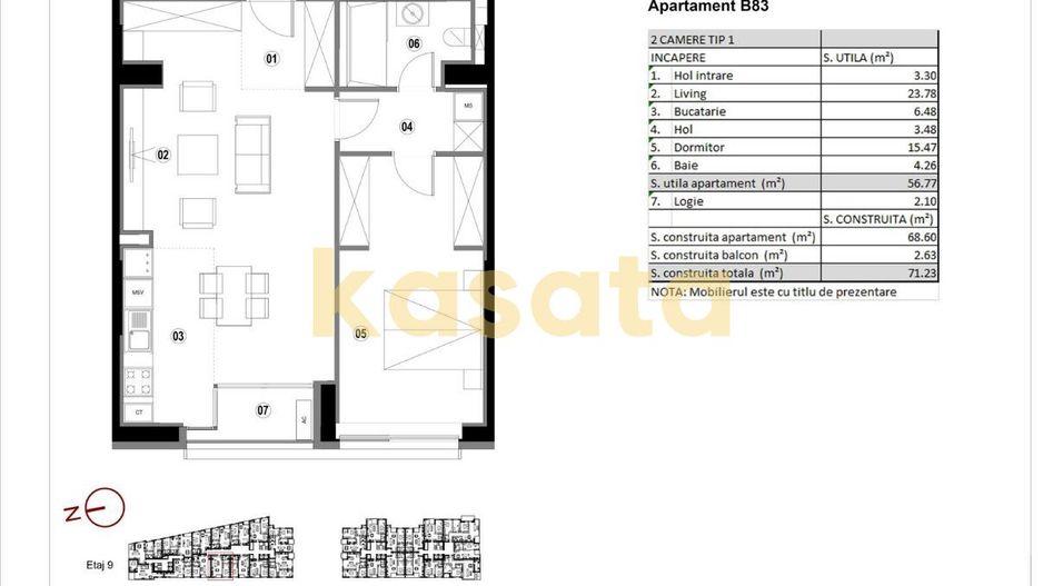 Apartament 2 camere de închiriat | Floreasca | Premium | - Poză 11