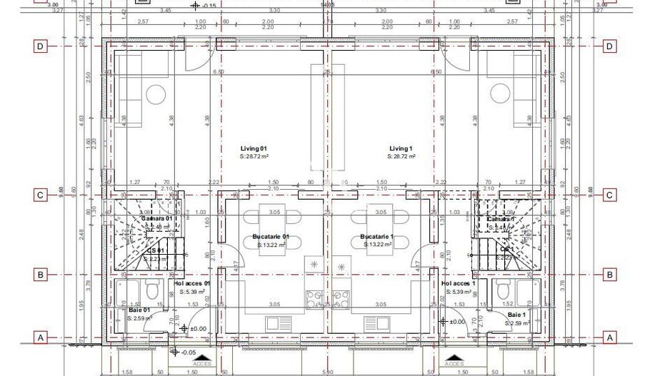 Casa tip duplex Sura Mica - Sibiu Comision 0 - Schiță 4