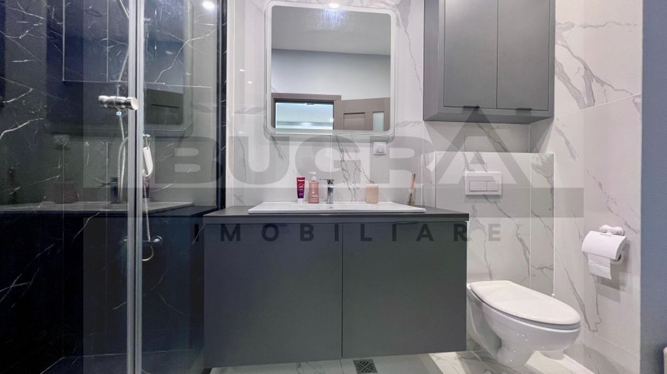 Apartament de 2 camere, 56mp, parcare subterana, zona The Office - Poză 10