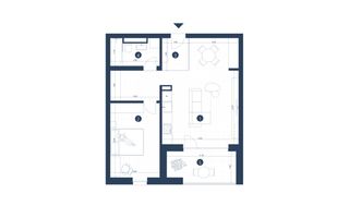 Apartament cu 2 camere în zona Confecții - Poză 3