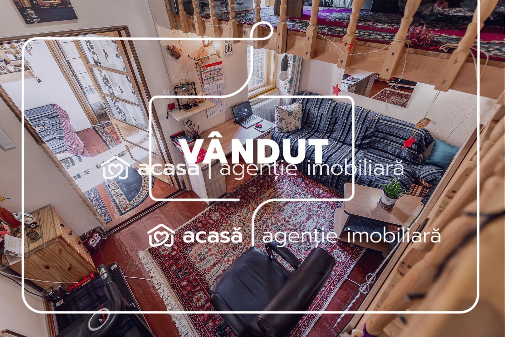 VÂNDUT! Apartament 2 camere ultracentral + spațiu bonus la demisol - Poză 1