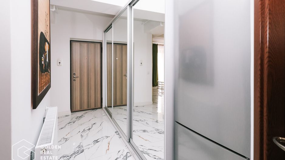 Apartament 3 camere, complet mobilat, garaj inclus – Pipera, 93 mp - Poză 15