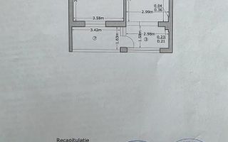 Apartament 2 camere, loc de parcare, acces metrou Dimitrie Leonida - Schiță 5