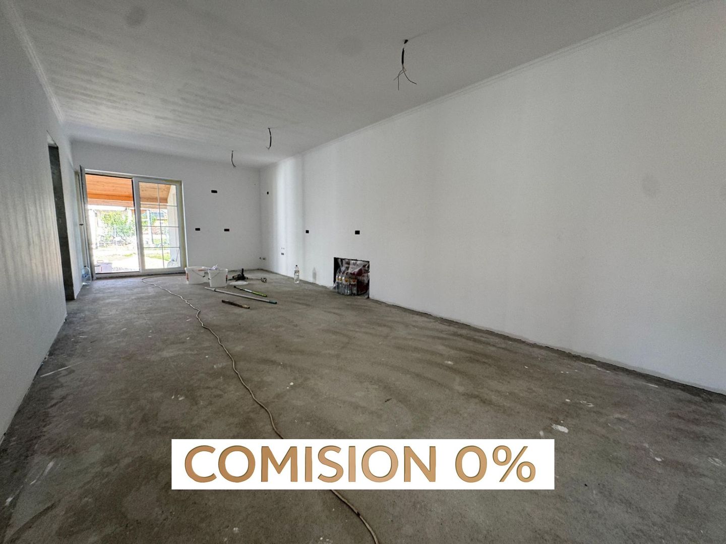 COMISION 0% | Jumatate De Duplex Pe Parter | 4 Camere | Sag | 90mp - Poză 1