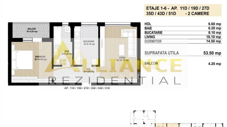 Ap 2 camere Grand Arena - Poză 6
