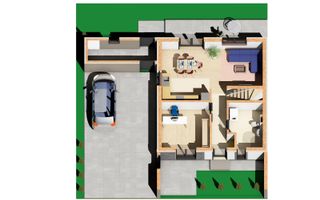 Casa single cu carport in Selimbar- zona primariei - Poză 3