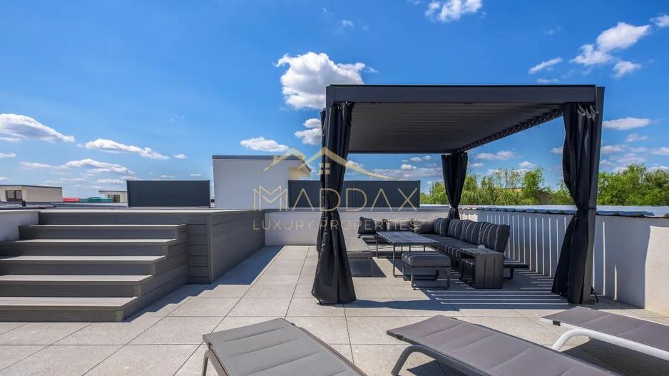 Vilă de închiriat în Voluntari // piscină privată și design modern - Poză 22