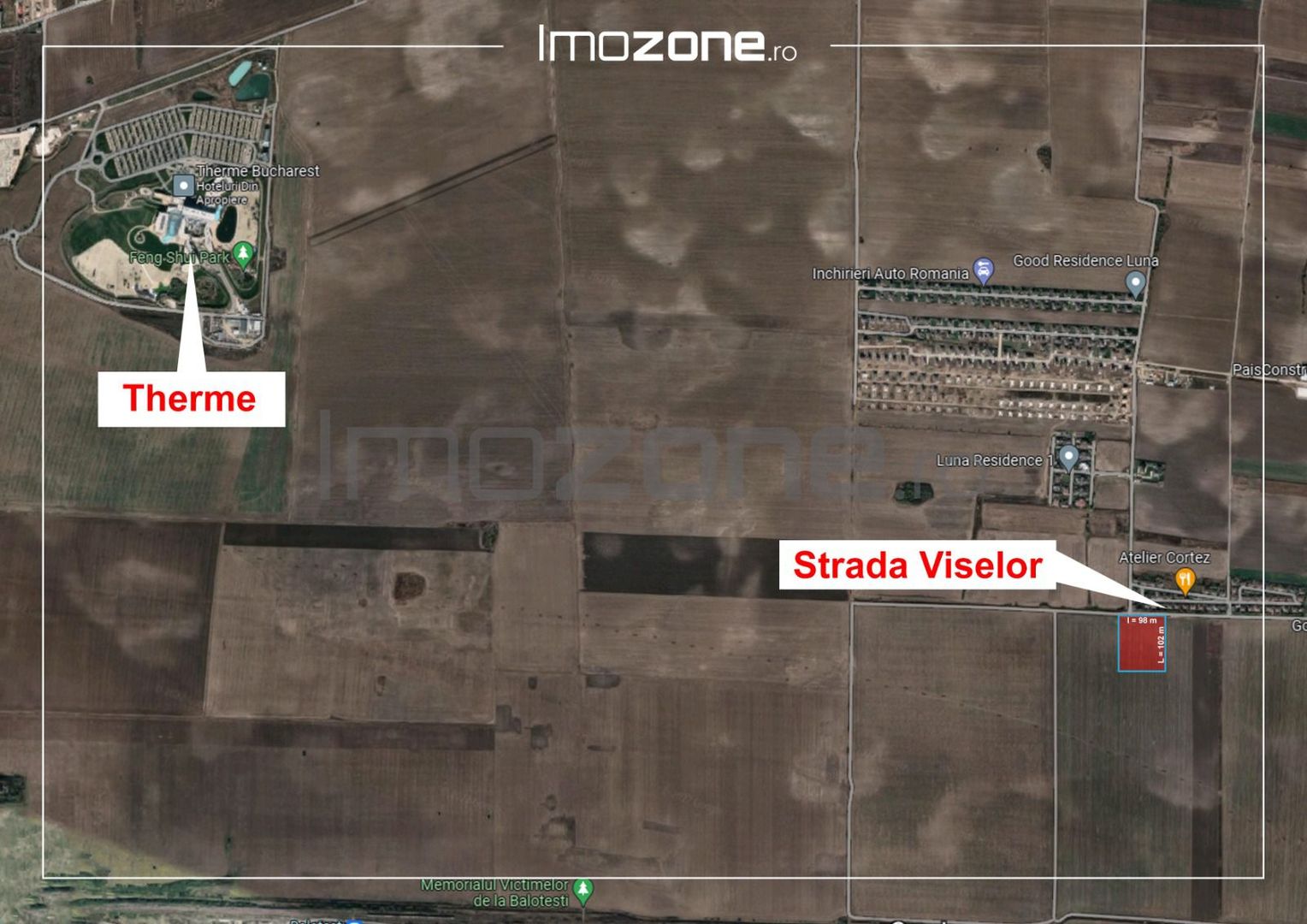 TEREN CU AUTORIZATIE DE CONSTRUIRE, 10.000 MP - 18 VILE, FRONT 90 ML - Poză 10