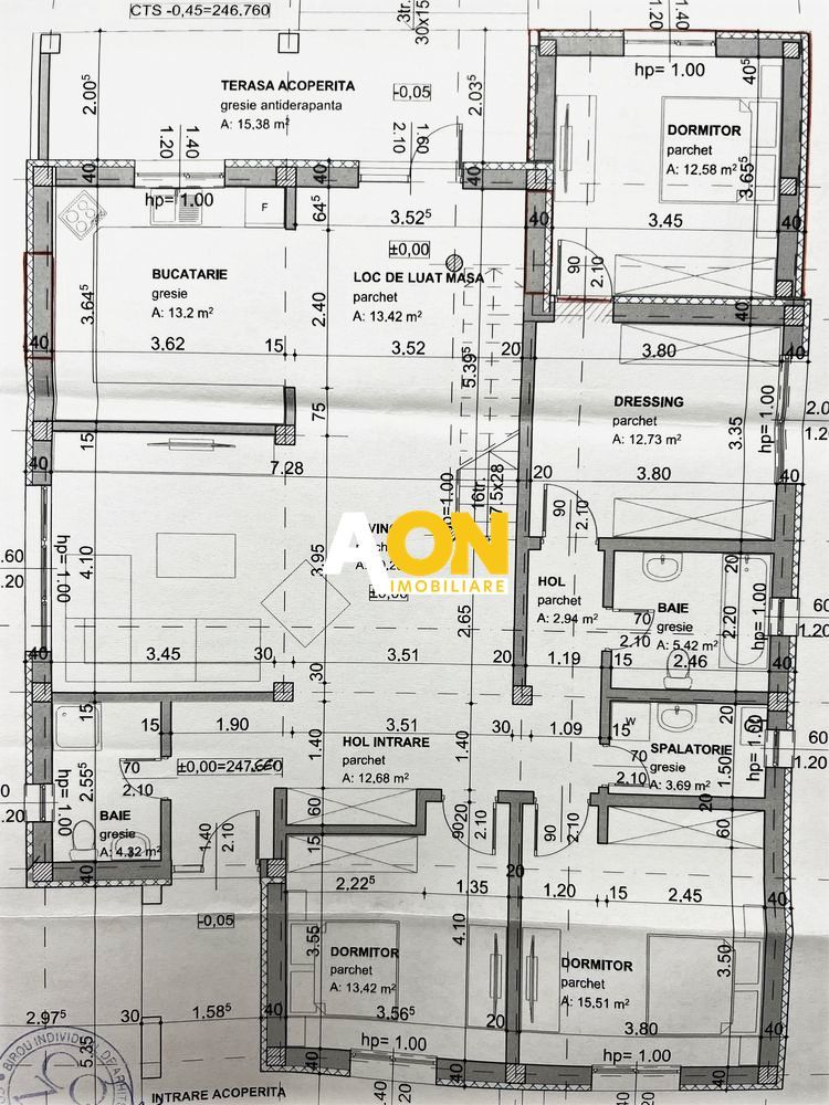 Casa noua, 6 camere, P+M, toate utilitatile, 608 mp teren, Micesti - Schiță 18