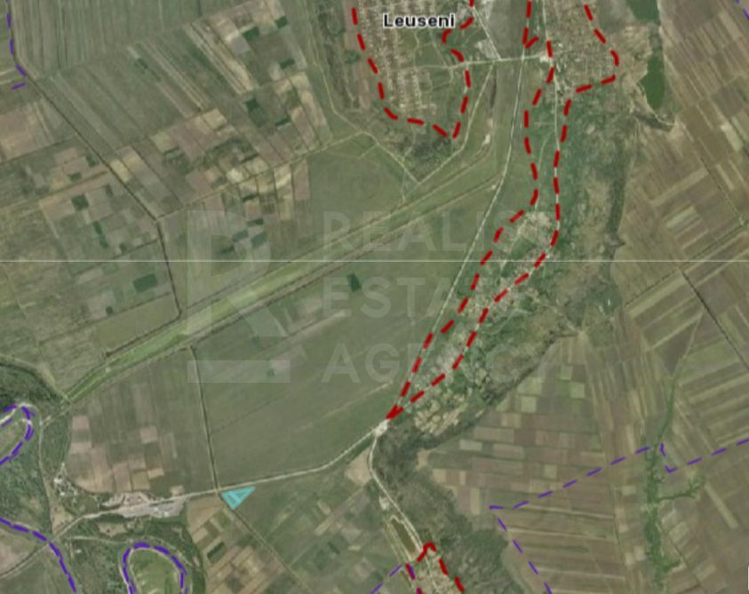 Vânzare, teren pentru construcții, 1.05 ha, satul Leușeni, Hâncești - Poză 3
