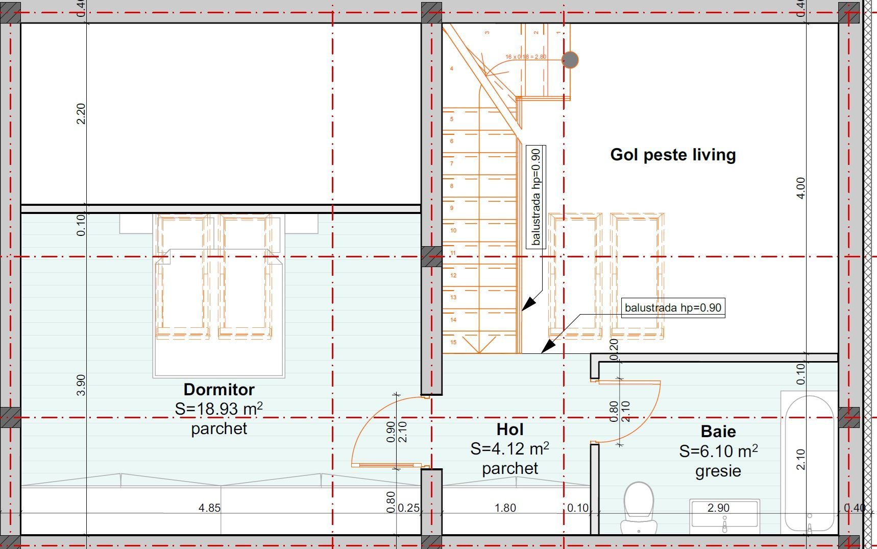 Giroc | Profi-Neptun | Apartamente de 2 si 3 camere cu scara interioara - Poză 9