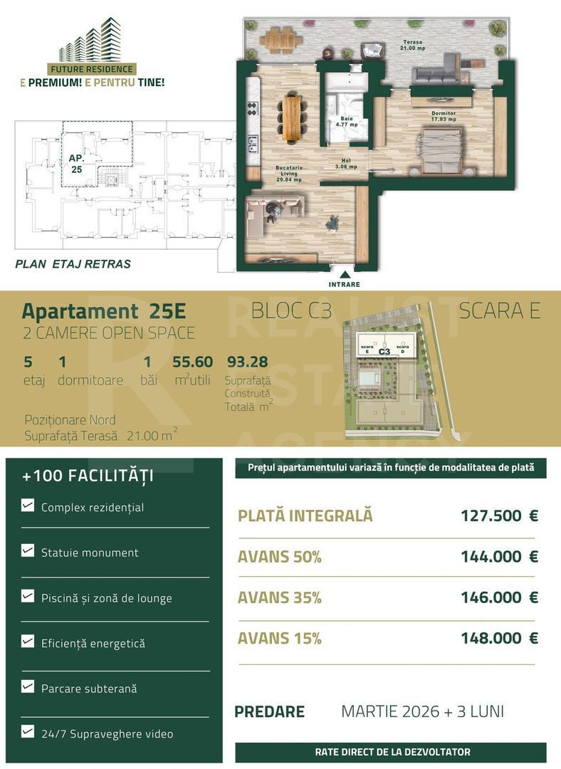 Vânzare, apartament, 2 camere, zona Torontalului, Timișoara - Poză 8