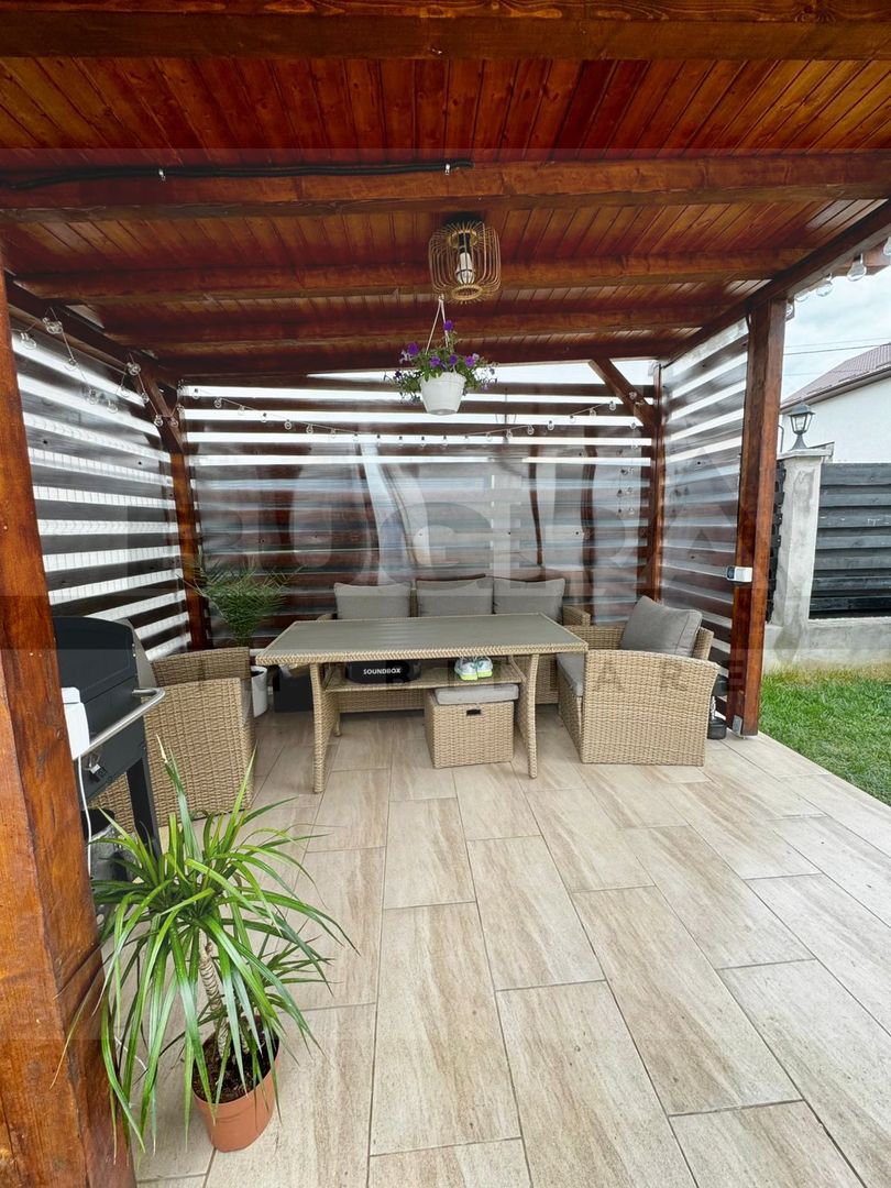 Casa individuala, 83 mp+60 mansarda, curte 300 mp, zona Campenesti - Poză 13