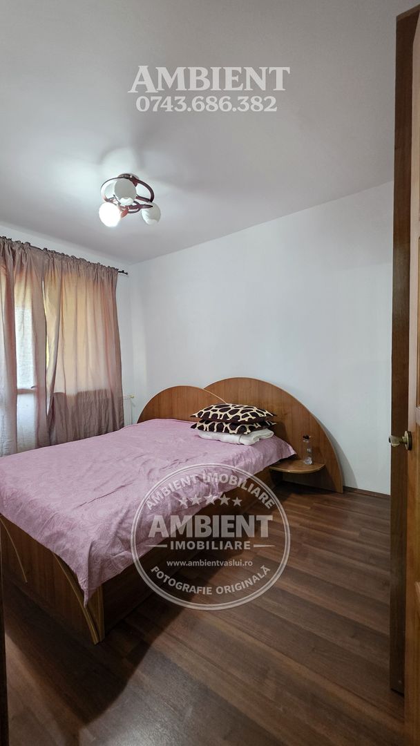 Apartament cu 3 camere, mobilat și utilat, VASLUI - zona CENTRU; - Poză 9