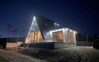 Casă nouă la cheie, tip A-frame, intabulată, în Șura Mare - Poză 13