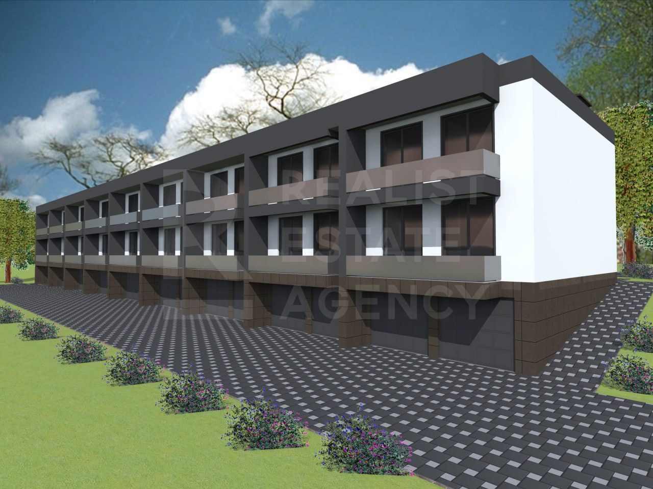 Vânzare, townhouse în 3 nivele, str. Dumbrăviței, Hrușova, Criuleni - Poză 1