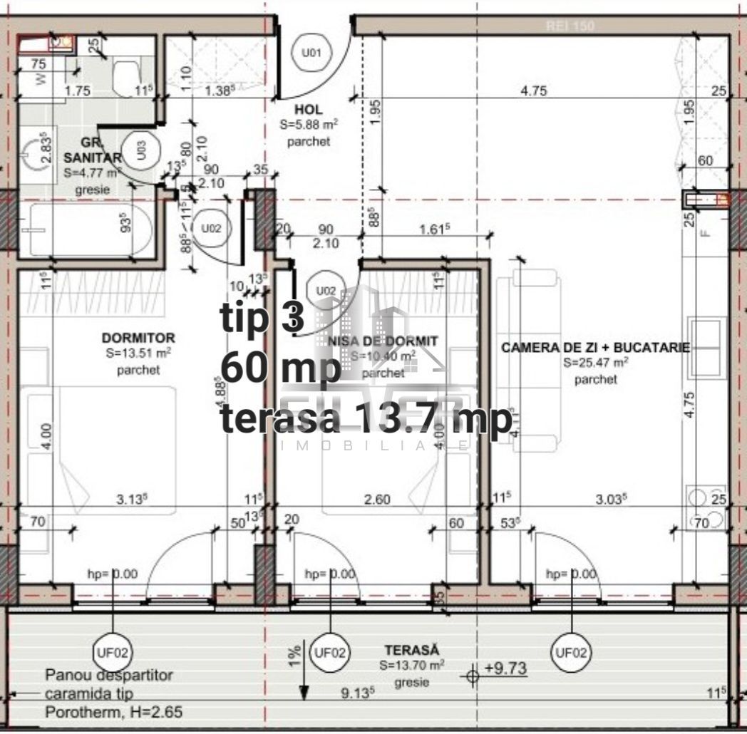Apartamente cu 3 camere/buget finisaje inclus/ zona Eroilor! - Poză 4