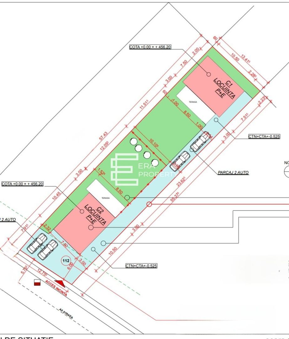 Casă nouă cu 4 camere, 120 mp utili, teren 290 mp, Șelimbăr - Schiță 14