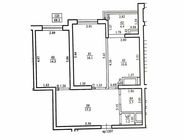 Vânzare, apartament, 2 camere, str. Vasile Lupu, Buiucani - Poză 3
