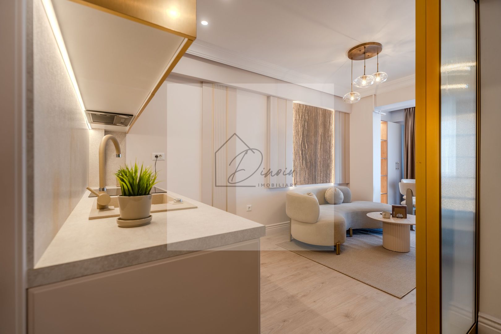 Studio dublu Ivory Residence Pipera I lux mobilat I balcon I COM0% - Poză 24
