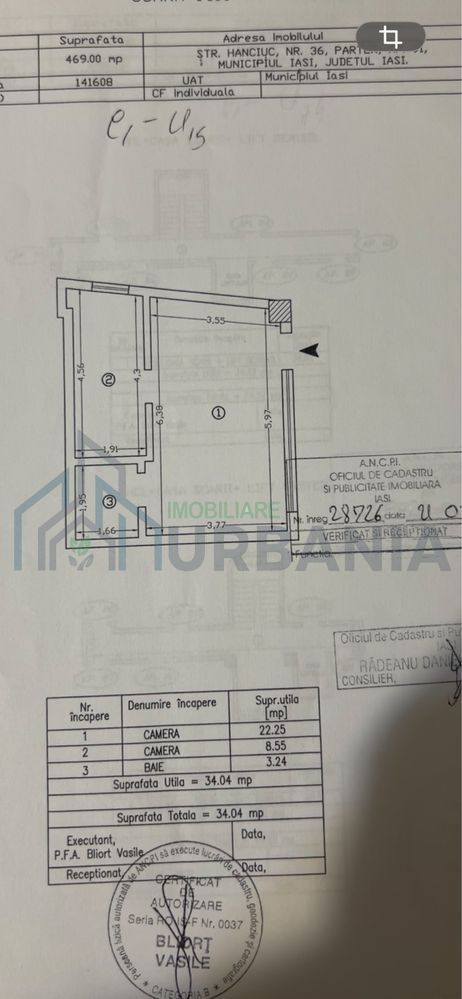 Spațiu de închiriat în zona Tătărași, Iași – bloc nou, parcare inclusă - Poză 3