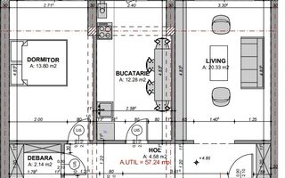Apartament 2 camere, Dedeman, Sibiu - Schiță 7
