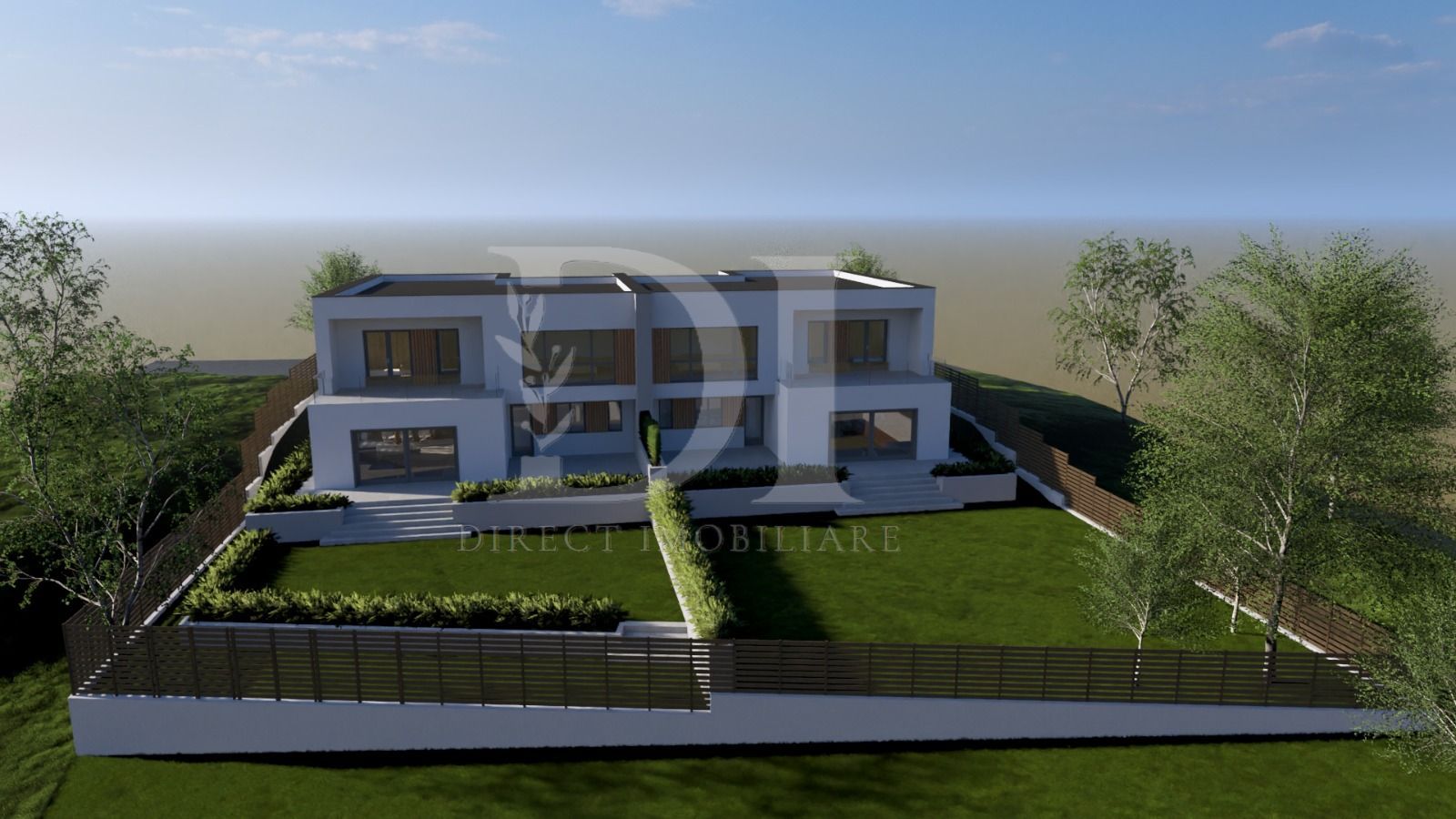 Teren cu autorizatie de constructie duplex in Feleacu / Cluj - Poză 13