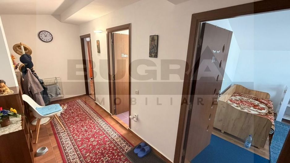 Casa individuala la cheie, 5 camere, 126 mp+474 mp teren, zona Gilau - Poză 5