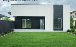 Casa individuala parter || 4 camere 3 bai + dressing || teren 444mp - Poză 1