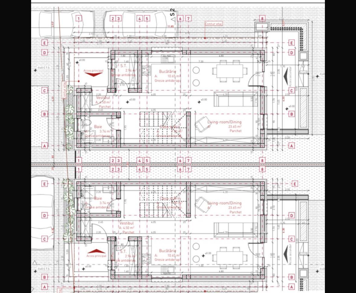 Individuala Sacalaz P+E,4Camere,3 Bai,Proiect Modern - Poză 4