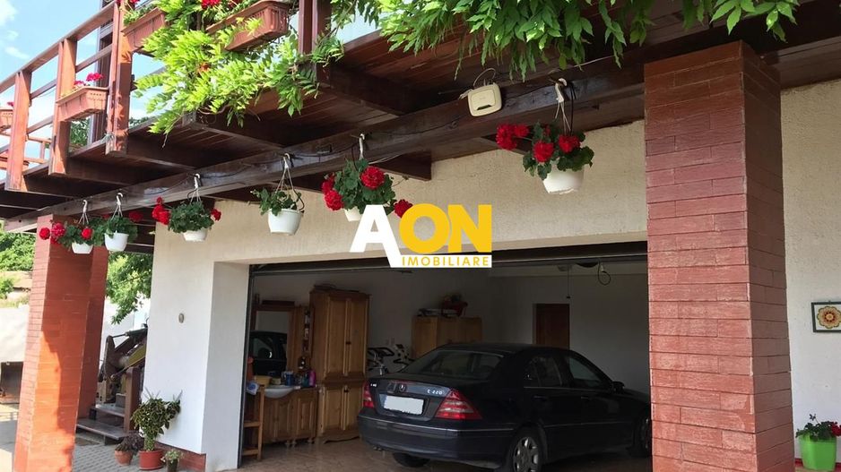 Vila cu 5 camere 922 mp teren  panorama superba comuna Ciugud - Poză 6