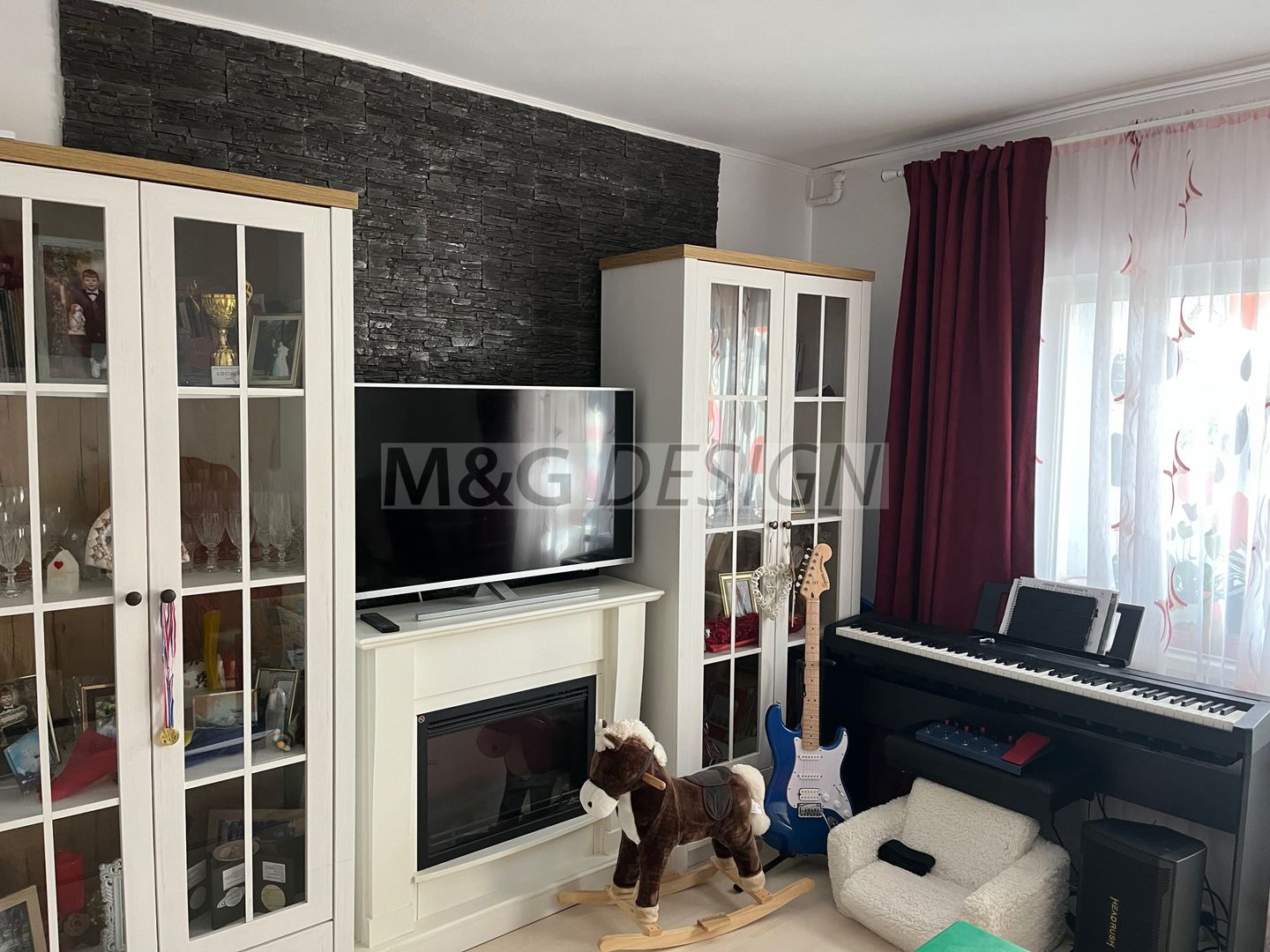 Apartament 4 camere Dambovita cu centrala - Poză 1