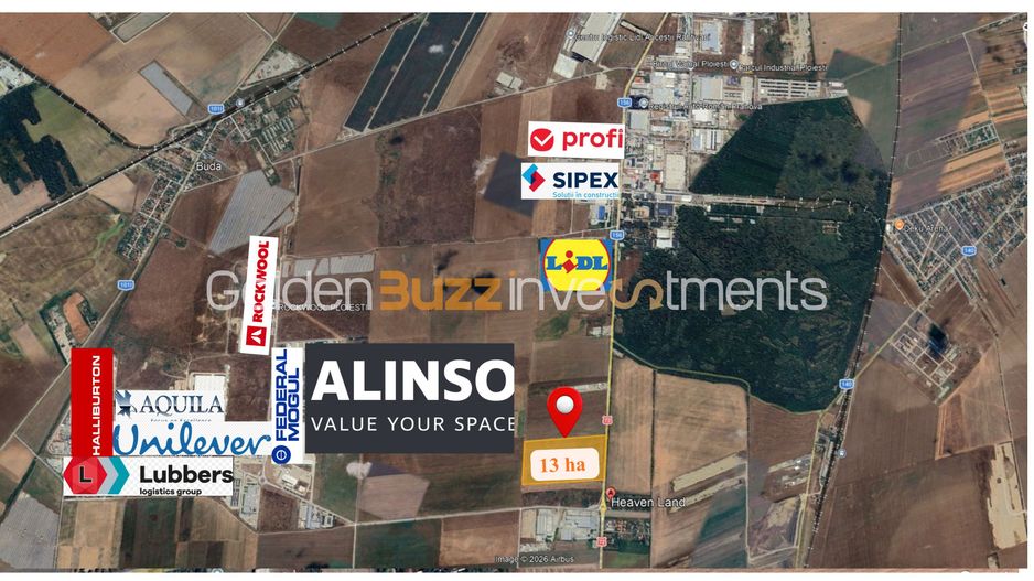 TEREN INDUSTRIAL / LOGISTIC — 13 HA | ARICESTII RAHTIVANI | DN 72 - Schiță 3