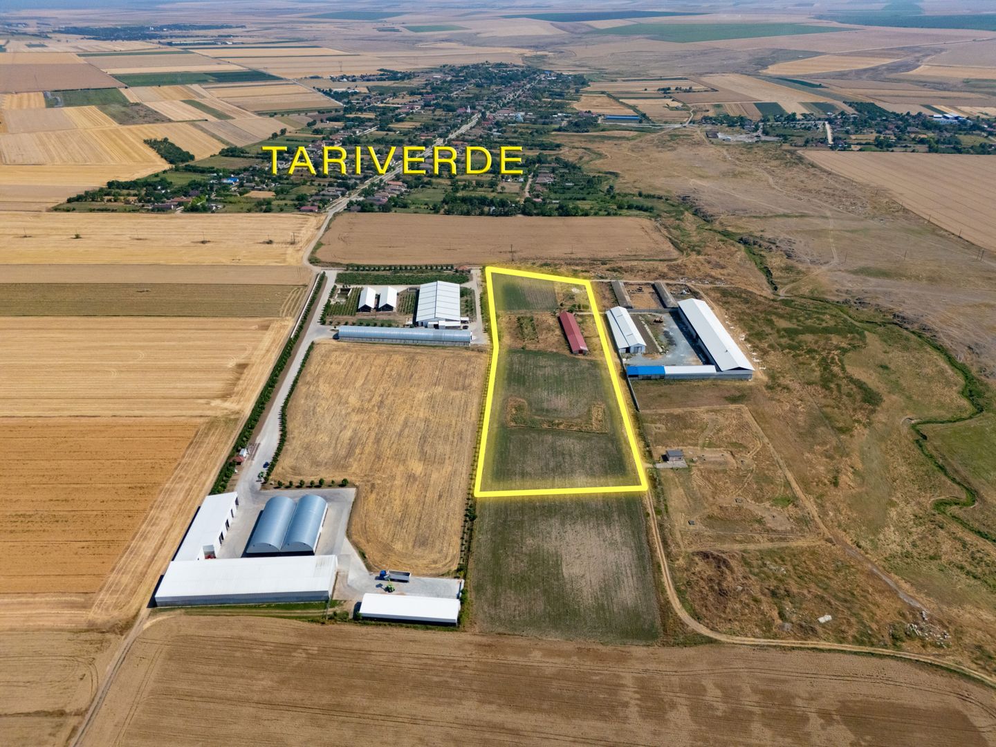 Cogealac - Tariverde – Ferma cu teren intravilan, utilitati racordate! - Poză 1