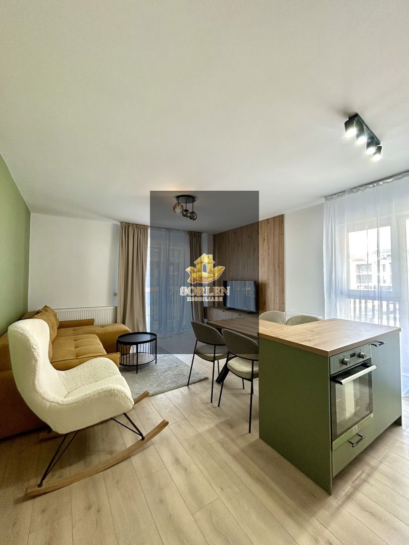 Apartament modern cu 3 camere de vânzare | Florești, Zona Jysk - Poză 3