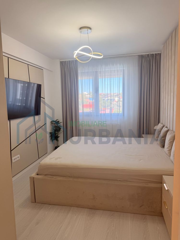 Apartament 2 camere decomandat, complet mobilat și utilat, 2 balcoane, lift, loc de parcare – Iași - Poză 7