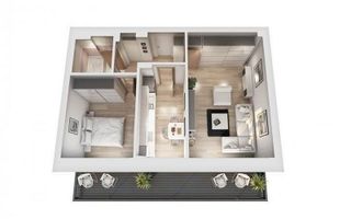 Apartament mobilat si utilat, parcare, Iancu Nicolae 133 - Poză 17