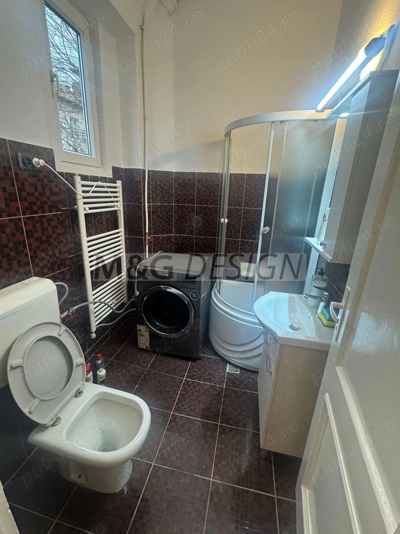 Apartament 1 camera zona Balcescu cu centrala - Poză 6