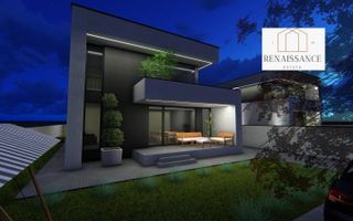 Vila 5 Camere 3 Bai 145mp Utili 450mp Teren | Proiect Modern - Panouri - Poză 25