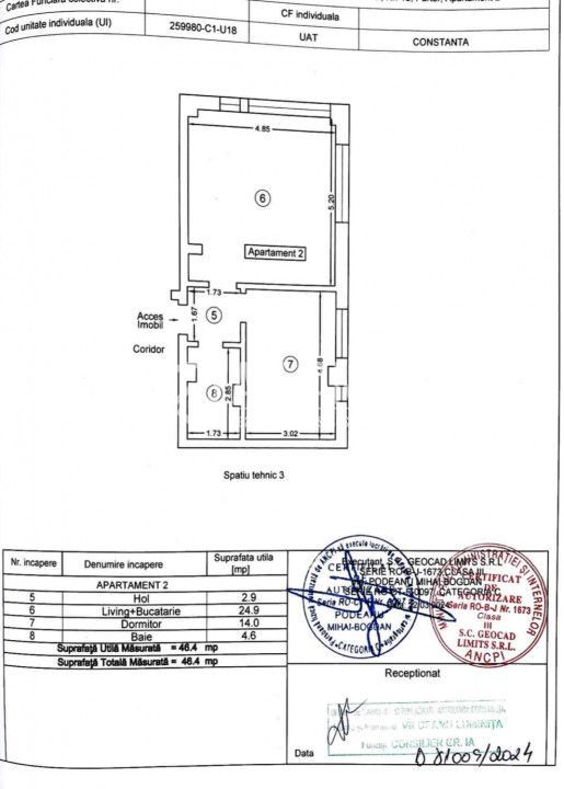 TOMIS NORD CAMPUS(COD 05)Apartament 2camere modern cu finisaje premium - Poză 2