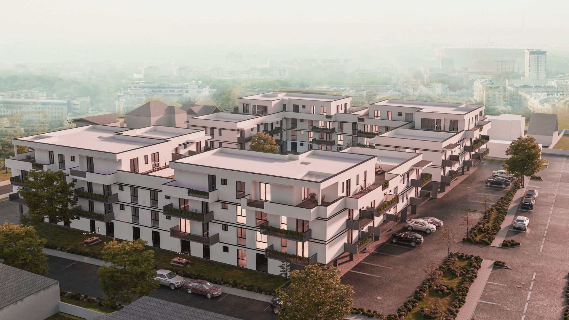 SPATIOS&LUMINOS, 2 camere, 62mp | Lift&Parcare | Terasa 9mp | Com. 0% - Poză 38