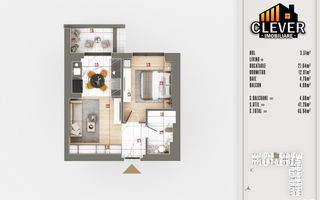 2 Camere Incalzire in Pardoseala-Theodor Pallady-Comision 0 - Poză 1