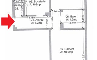 Direct proprietar. Etaj 1. Decomandat. - Poză 14