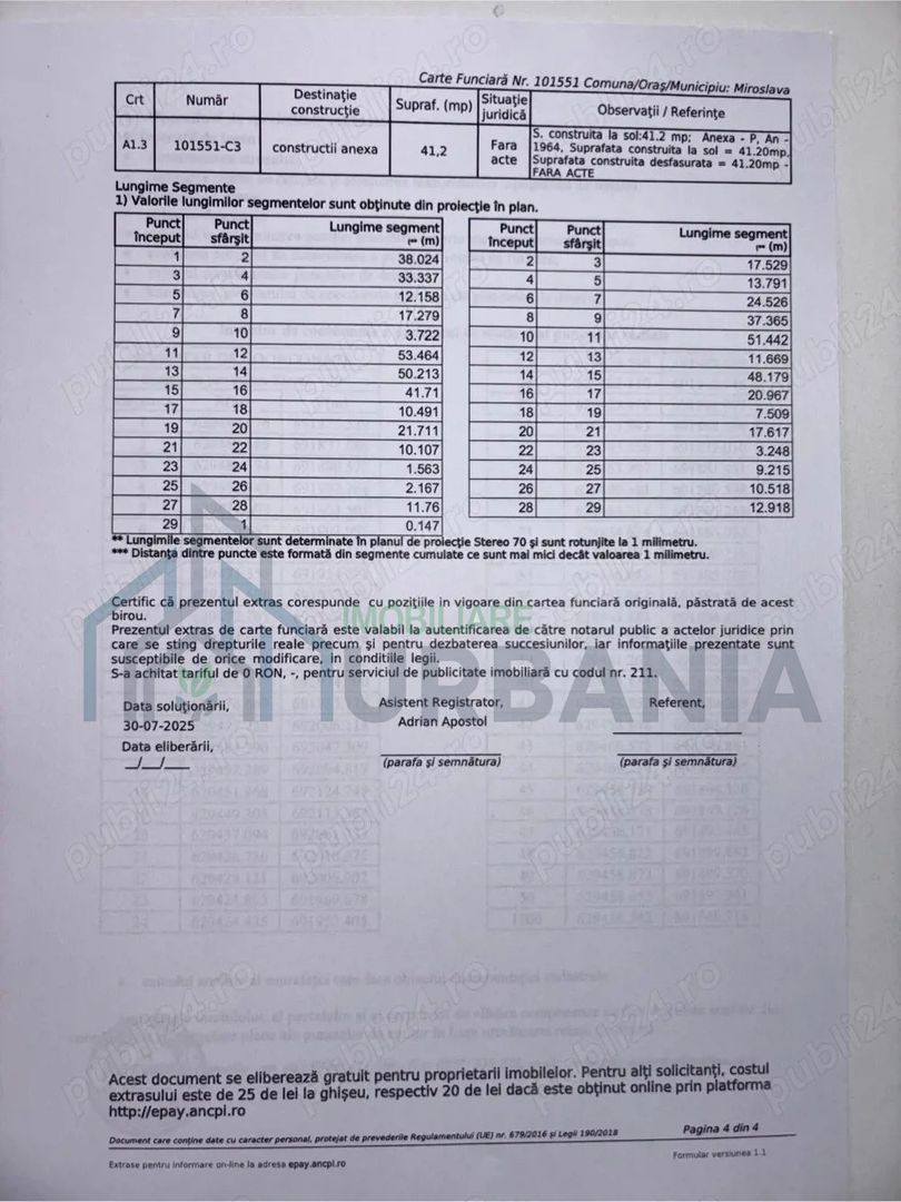 vand teren intravilan+intravilan extins - Poză 2