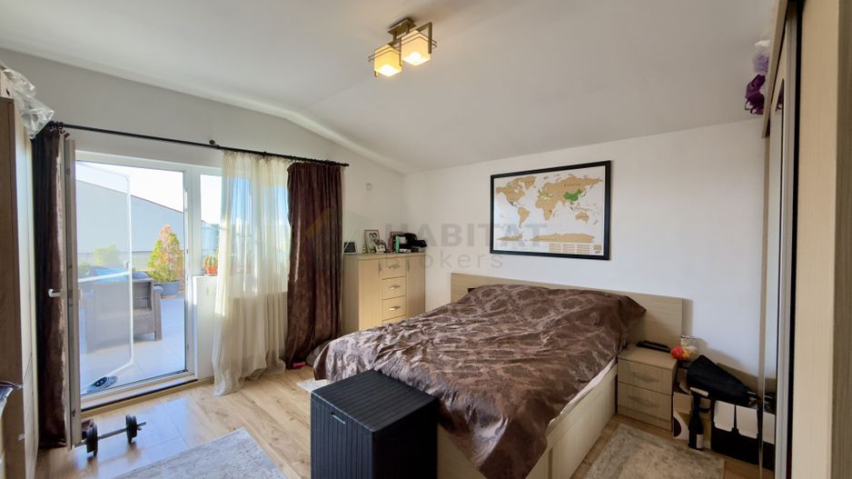 Apartament 3 camere cu terasa de 30 mp | Complet mobilat - Poză 4