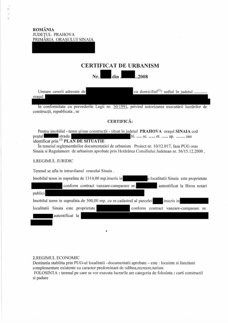 Oportunitate de Investiție: Teren 1.814 mp | Calea Codrului, Sinaia - Schiță 16